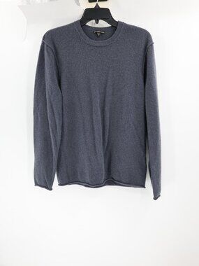 James Perse Sweater womens 3 Crewneck Recycled Cashmere Preppy Long Sleeve Gray